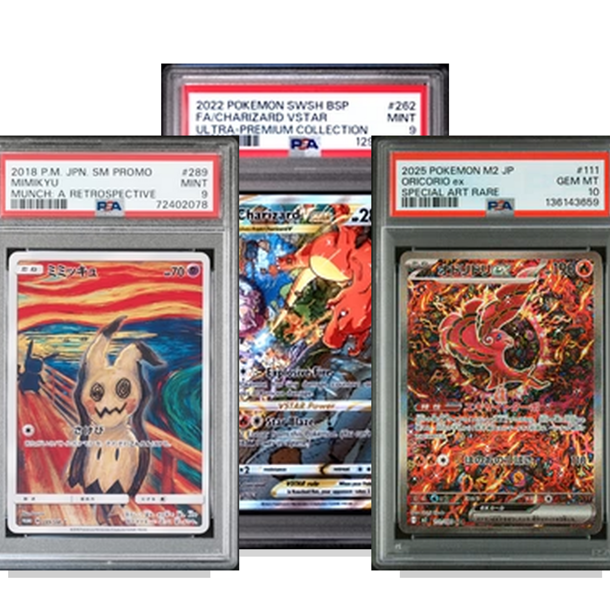 Graded Pokémon Cards | PSA, CGC & BGS Slabs | Grandad's Cards