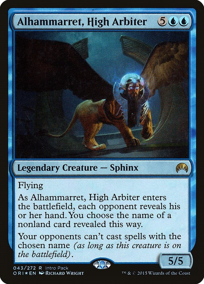 Image for Alhammarret, High Arbiter (43) (Foil) (Unique and Miscellaneous Promos) (UMP) - Magic: The Gathering