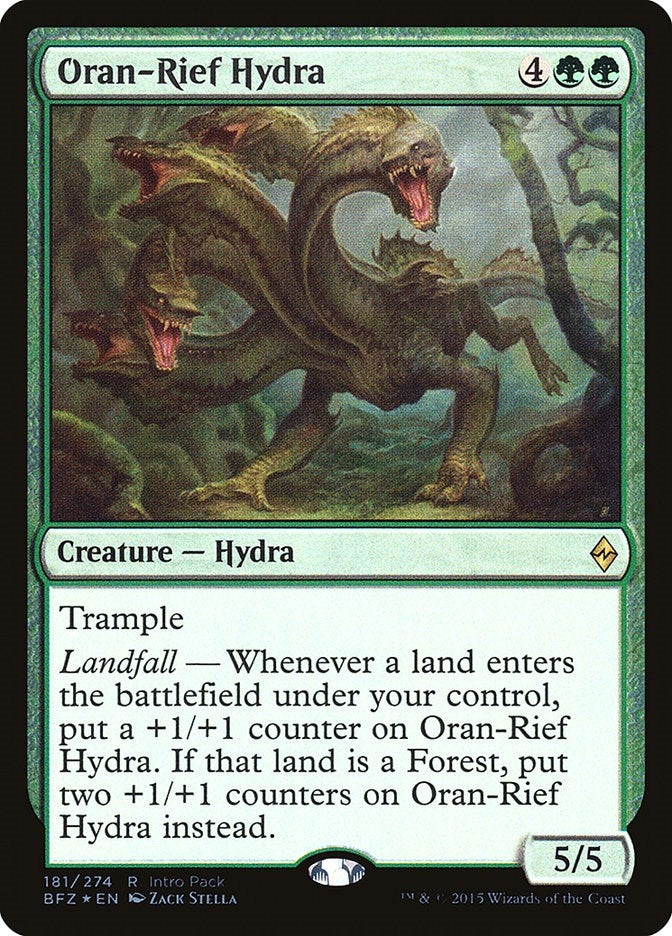 Image for Oran-Rief Hydra (181) (Foil) (Unique and Miscellaneous Promos) (UMP) - Magic: The Gathering