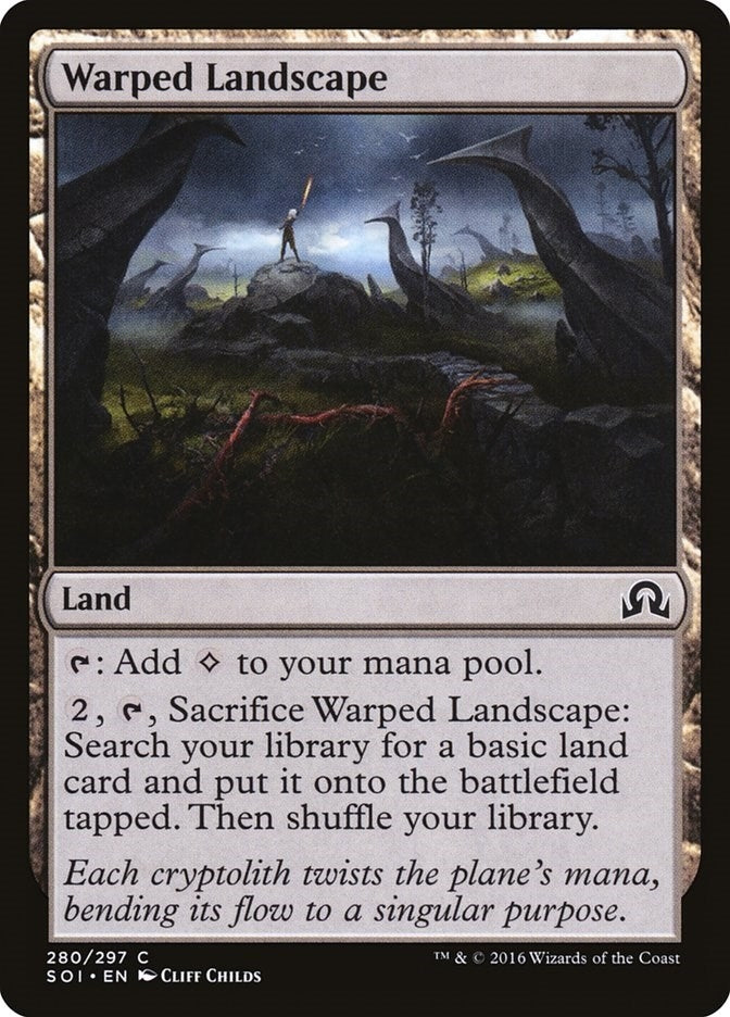 Image for Warped Landscape (280) (Foil) (Shadows over Innistrad) (SOI) - Magic: The Gathering