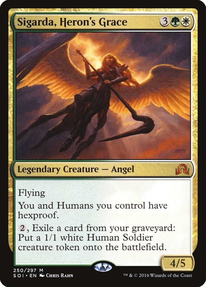 Image for Sigarda, Heron's Grace (250) (Foil) (Shadows over Innistrad) (SOI) - Magic: The Gathering