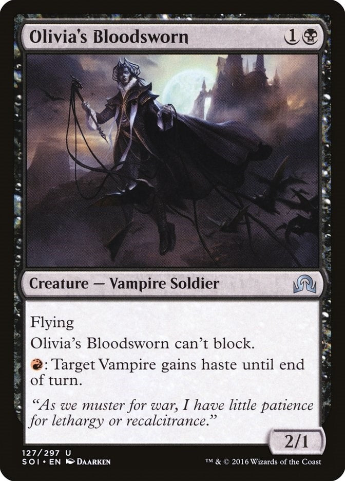 Image for Olivia's Bloodsworn (127) (Shadows over Innistrad) (SOI) - Magic: The Gathering