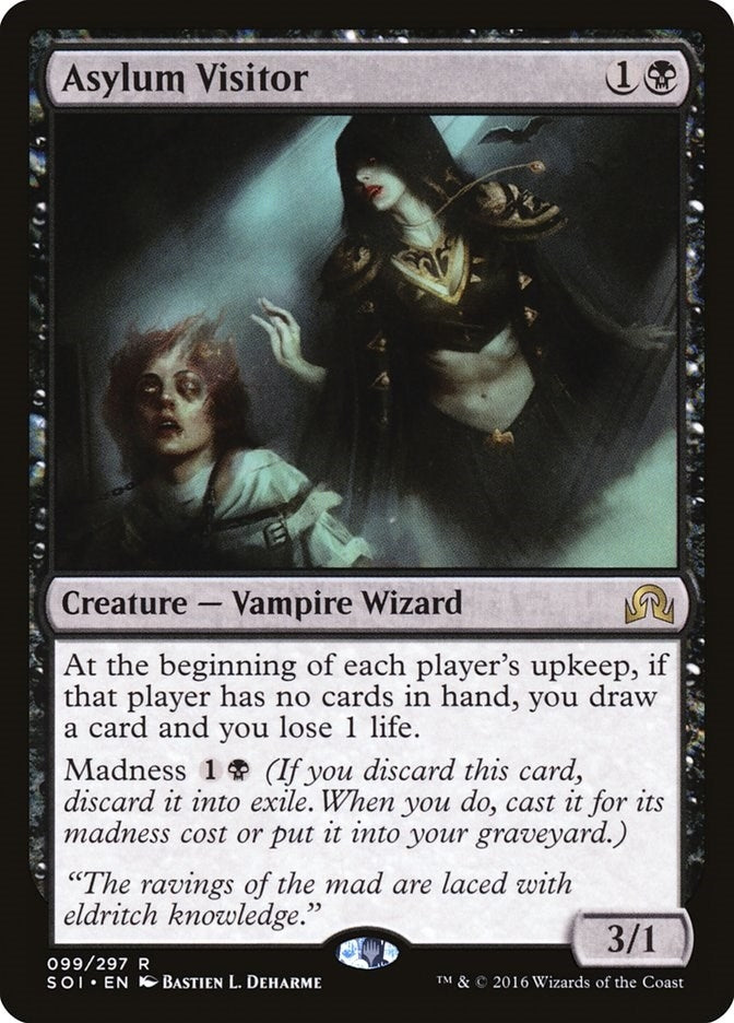 Image for Asylum Visitor (99) (Shadows over Innistrad) (SOI) - Magic: The Gathering