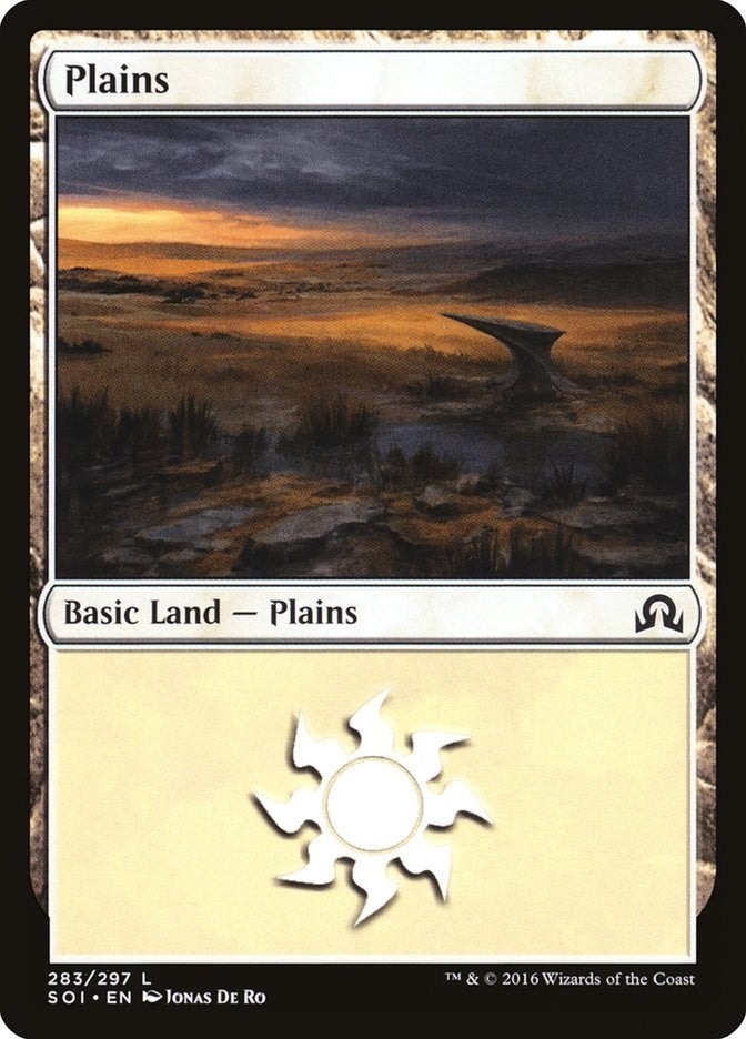 Image for Plains (283) (283) (Shadows over Innistrad) (SOI) - Magic: The Gathering