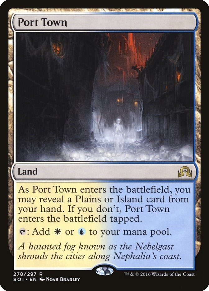 Image for Port Town (278) (Shadows over Innistrad) (SOI) - Magic: The Gathering