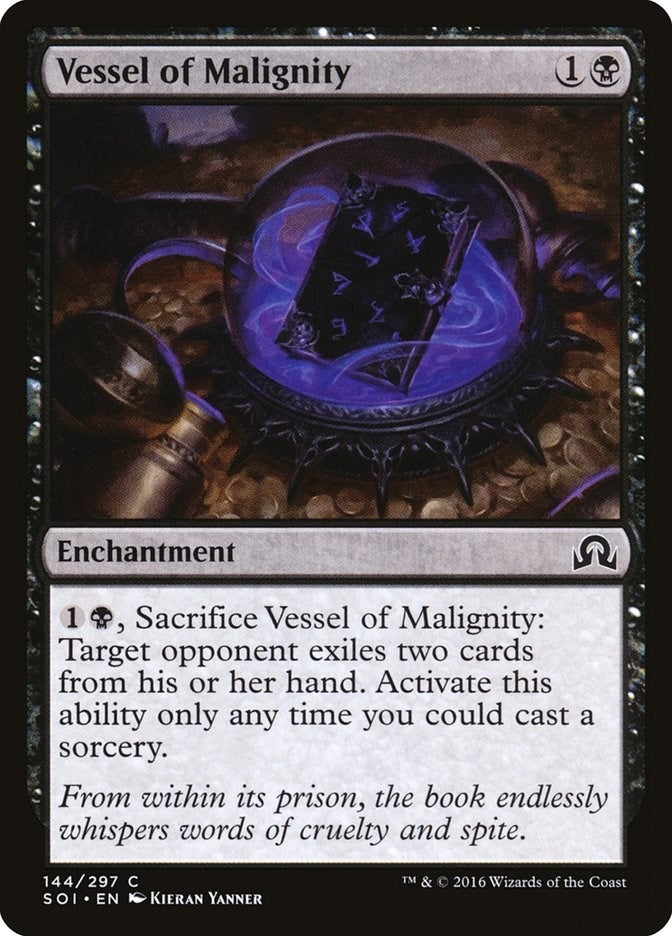 Image for Vessel of Malignity (144) (Shadows over Innistrad) (SOI) - Magic: The Gathering