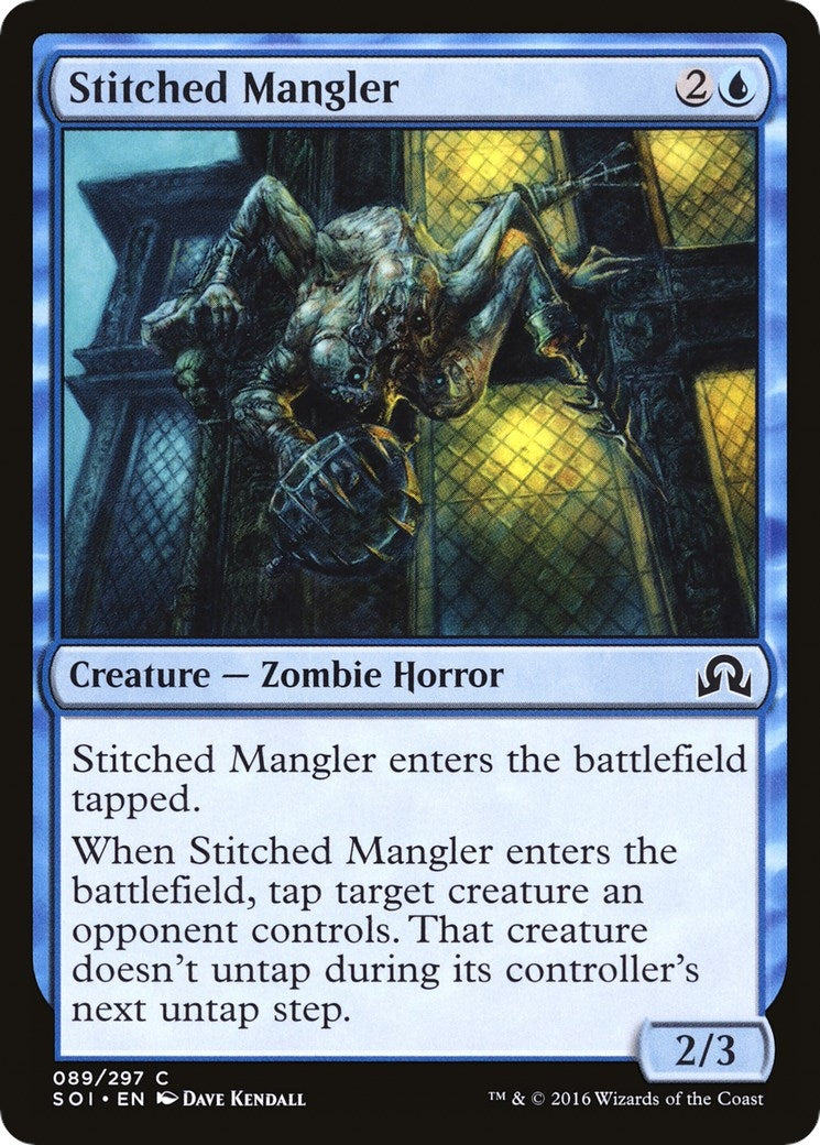 Image for Stitched Mangler (89) (Shadows over Innistrad) (SOI) - Magic: The Gathering