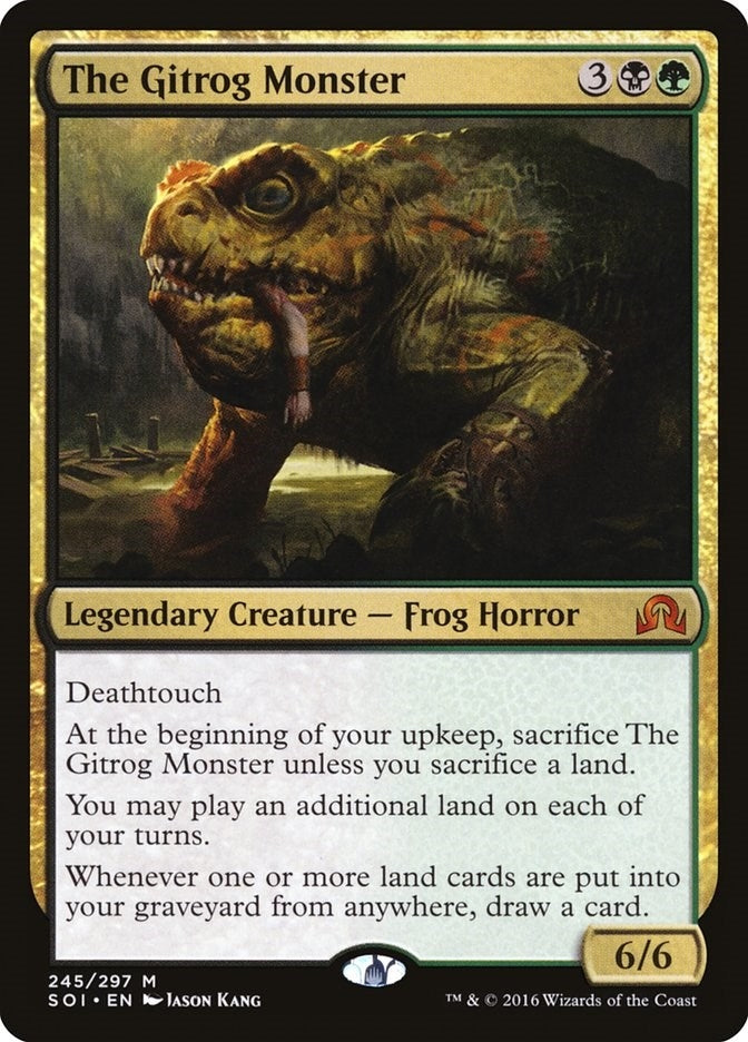Image for The Gitrog Monster (245) (Shadows over Innistrad) (SOI) - Magic: The Gathering