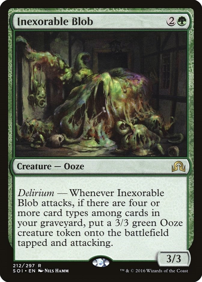 Image for Inexorable Blob (212) (Foil) (Shadows over Innistrad) (SOI) - Magic: The Gathering