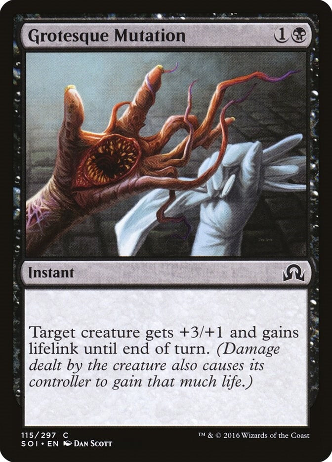 Image for Grotesque Mutation (115) (Foil) (Shadows over Innistrad) (SOI) - Magic: The Gathering