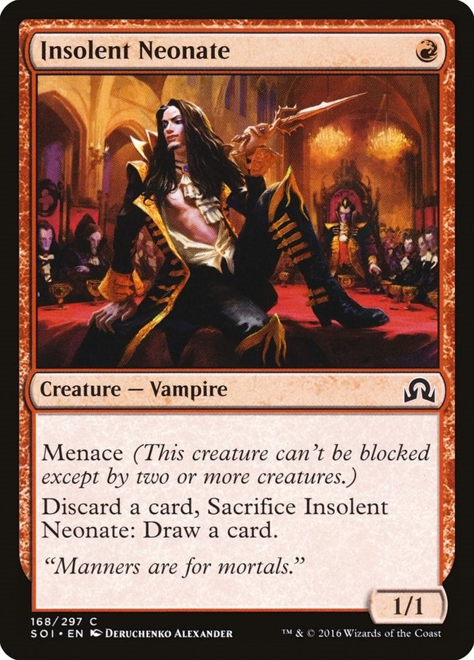 Image for Insolent Neonate (168) (Foil) (Shadows over Innistrad) (SOI) - Magic: The Gathering