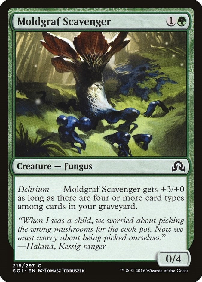 Image for Moldgraf Scavenger (218) (Shadows over Innistrad) (SOI) - Magic: The Gathering