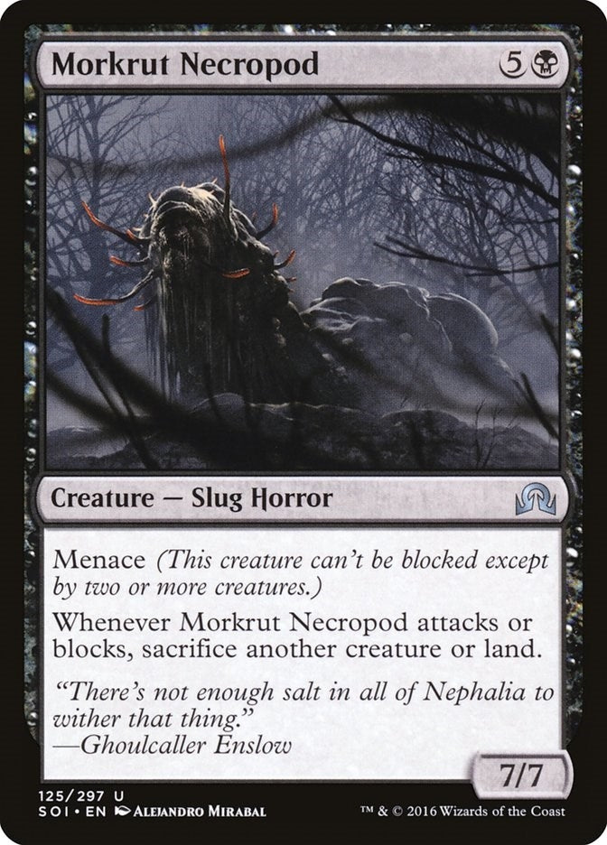Image for Morkrut Necropod (125) (Shadows over Innistrad) (SOI) - Magic: The Gathering