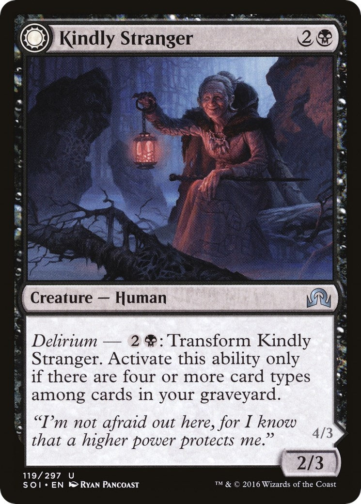 Image for Kindly Stranger (119) (Shadows over Innistrad) (SOI) - Magic: The Gathering