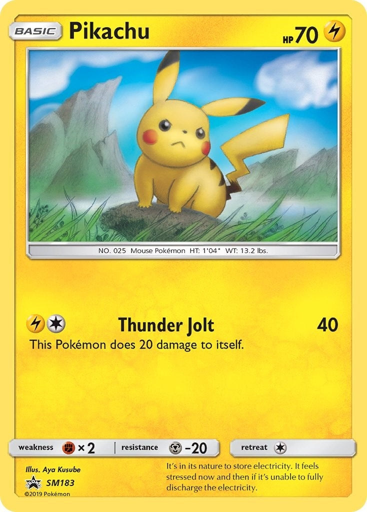 Image for Pikachu - SM183 (SM183) (SM Promos) - Pokemon
