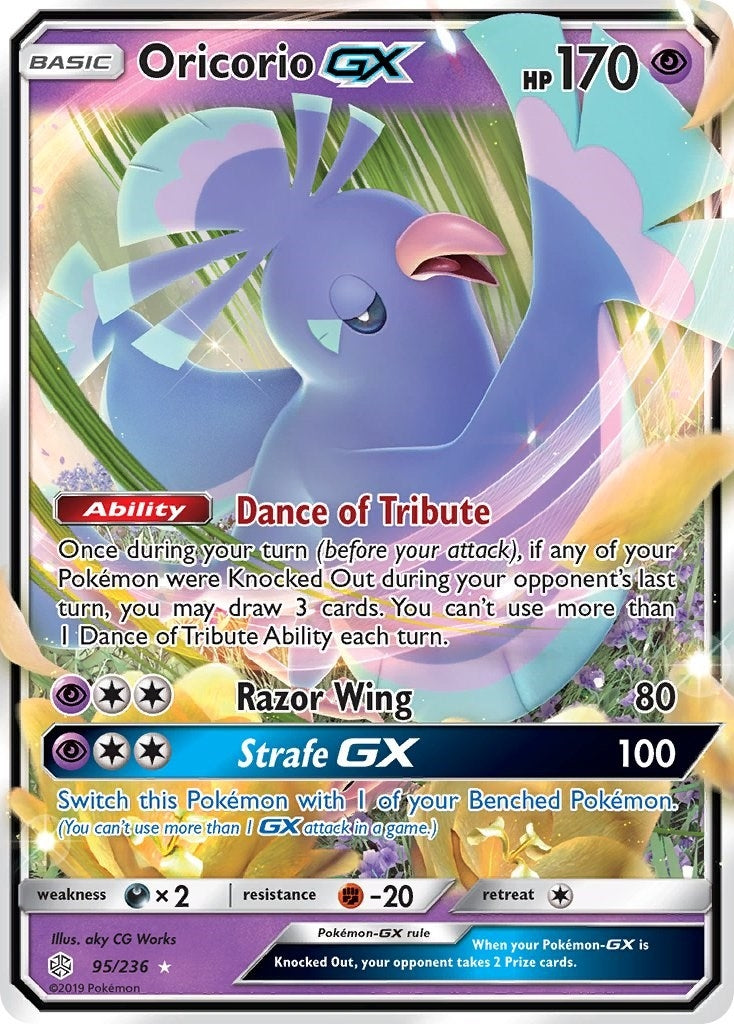 Image for Oricorio GX (95/236) (SM - Cosmic Eclipse) - Pokemon