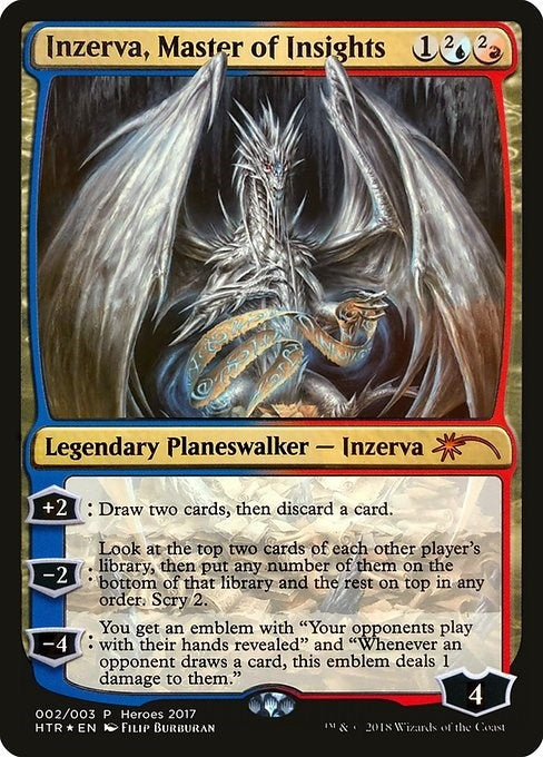 Image for Inzerva, Master of Insights (2) (Unique and Miscellaneous Promos) (UMP) - Magic: The Gathering