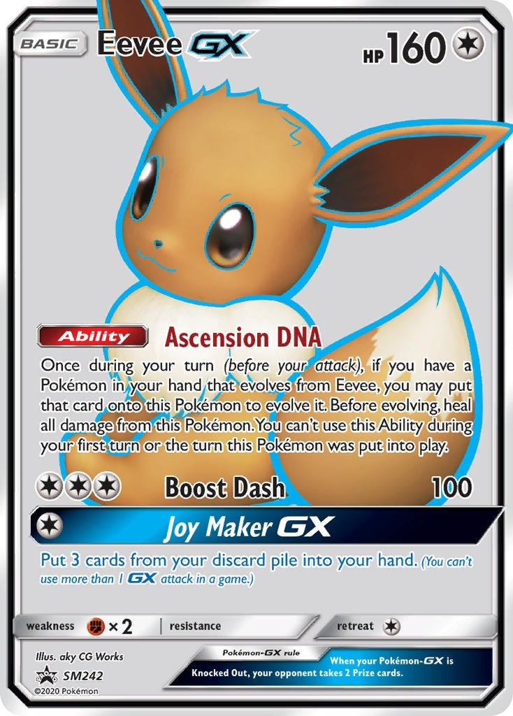 Image for Eevee GX - SM242 (SM242) (SM Promos) - Pokemon