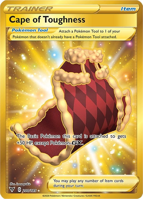 Cape of Toughness (Secret) (200/185) (SWSH04: Vivid Voltage)