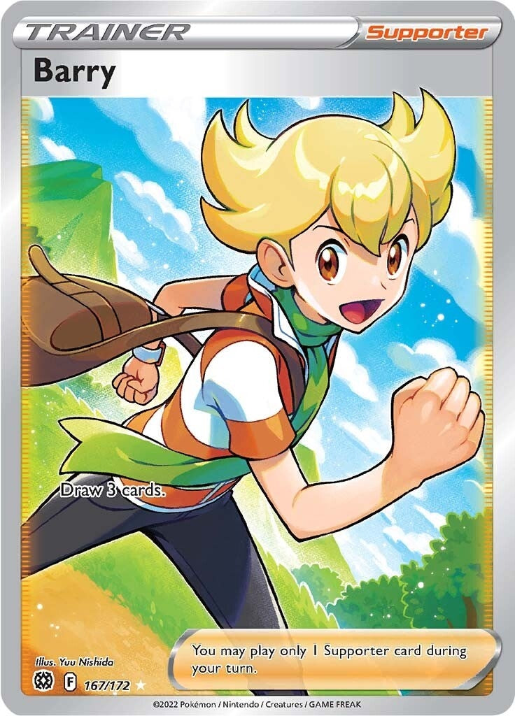 Barry (Full Art) (167/172) (SWSH09: Brilliant Stars)