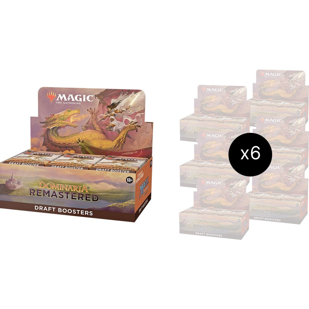 Image for Dominaria Remastered - Draft Booster Case - Magic: The Gathering