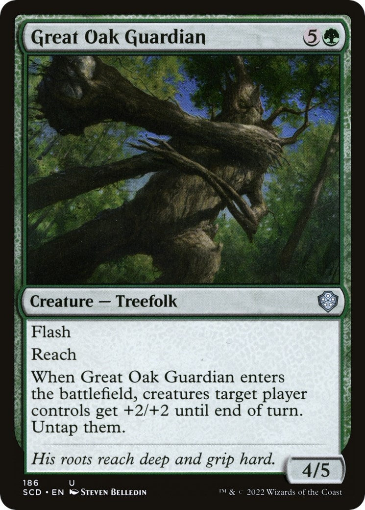Image for Great Oak Guardian (186) (Starter Commander Decks) - Magic: The Gathering