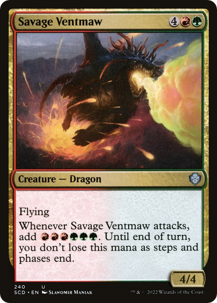 Image for Savage Ventmaw (240) (Starter Commander Decks) - Magic: The Gathering