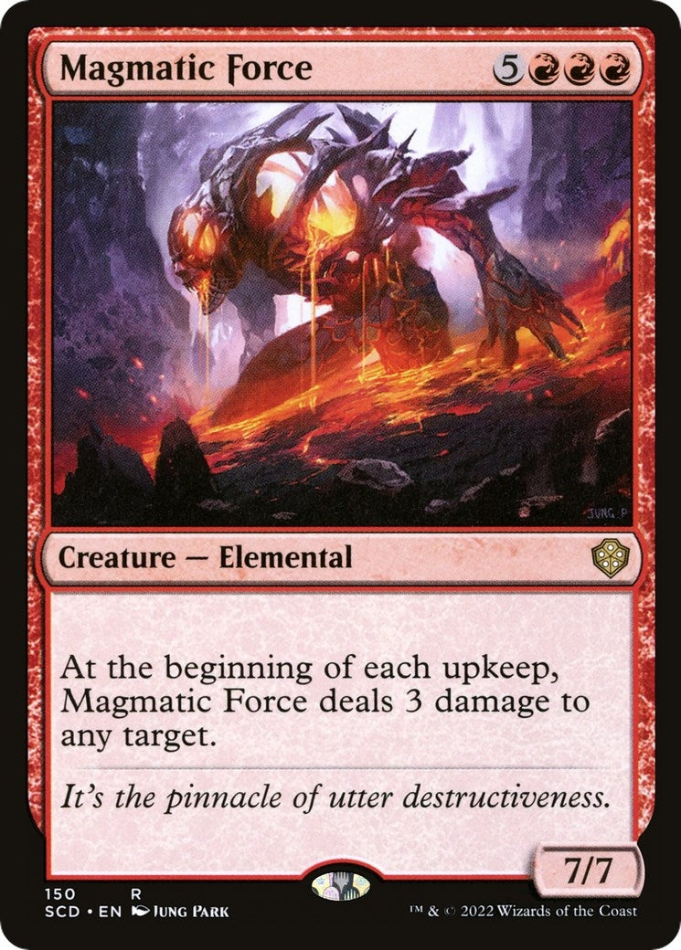 Image for Magmatic Force (150) (Starter Commander Decks) - Magic: The Gathering