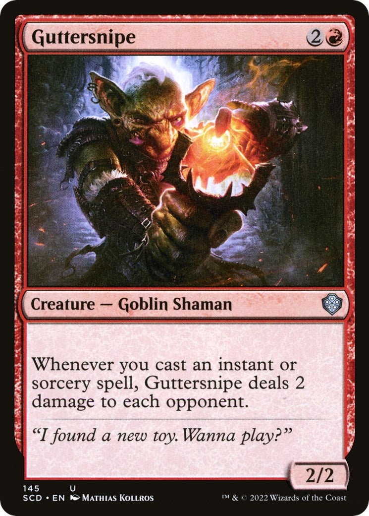Image for Guttersnipe (145) (Starter Commander Decks) - Magic: The Gathering