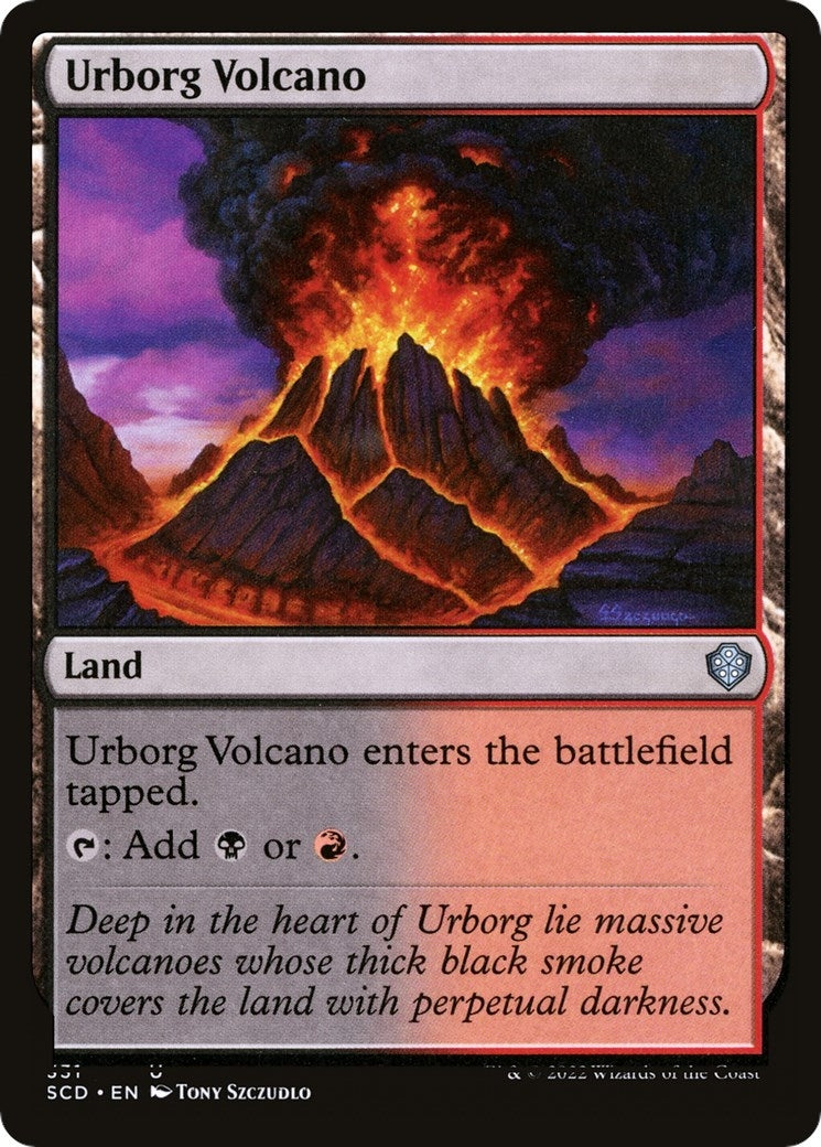 Image for Urborg Volcano (331) (Starter Commander Decks) - Magic: The Gathering
