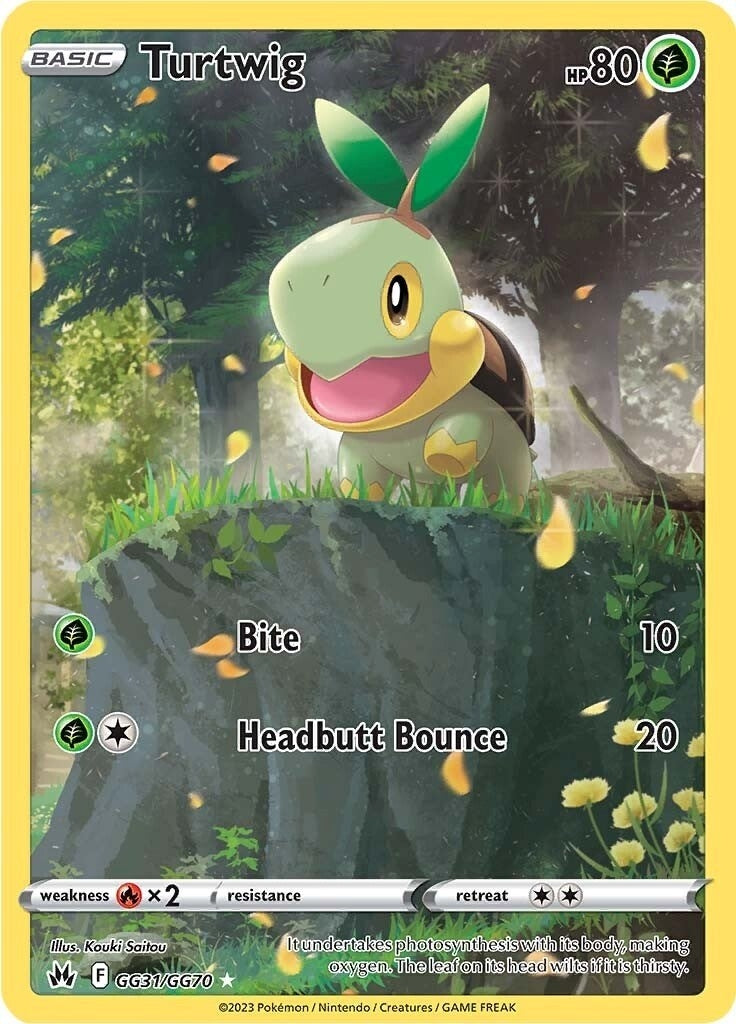 Image for Turtwig (GG31/GG70) (Crown Zenith: Galarian Gallery) - Pokemon