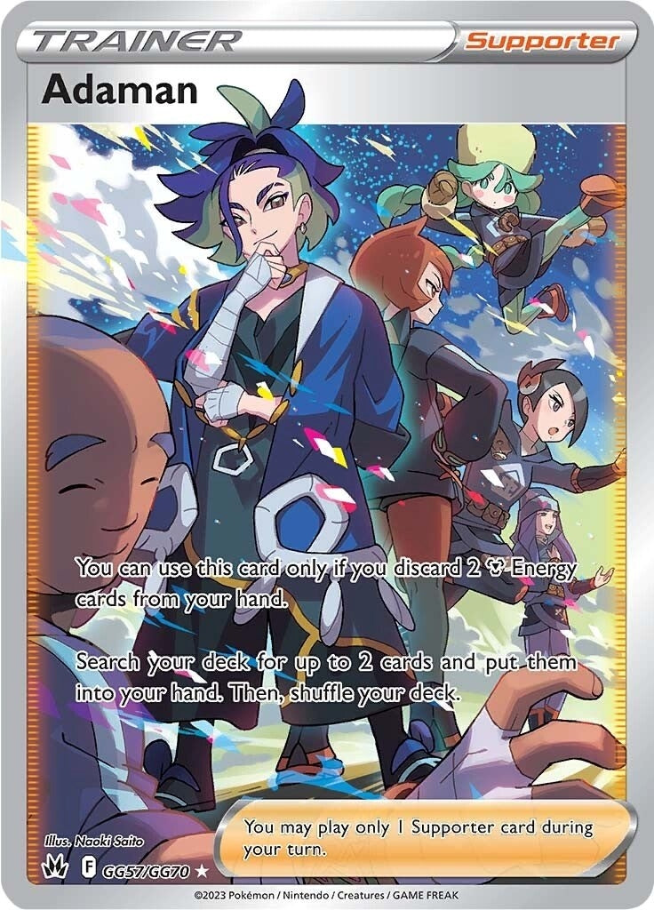 Image for Adaman (GG57/GG70) (Crown Zenith: Galarian Gallery) - Pokemon