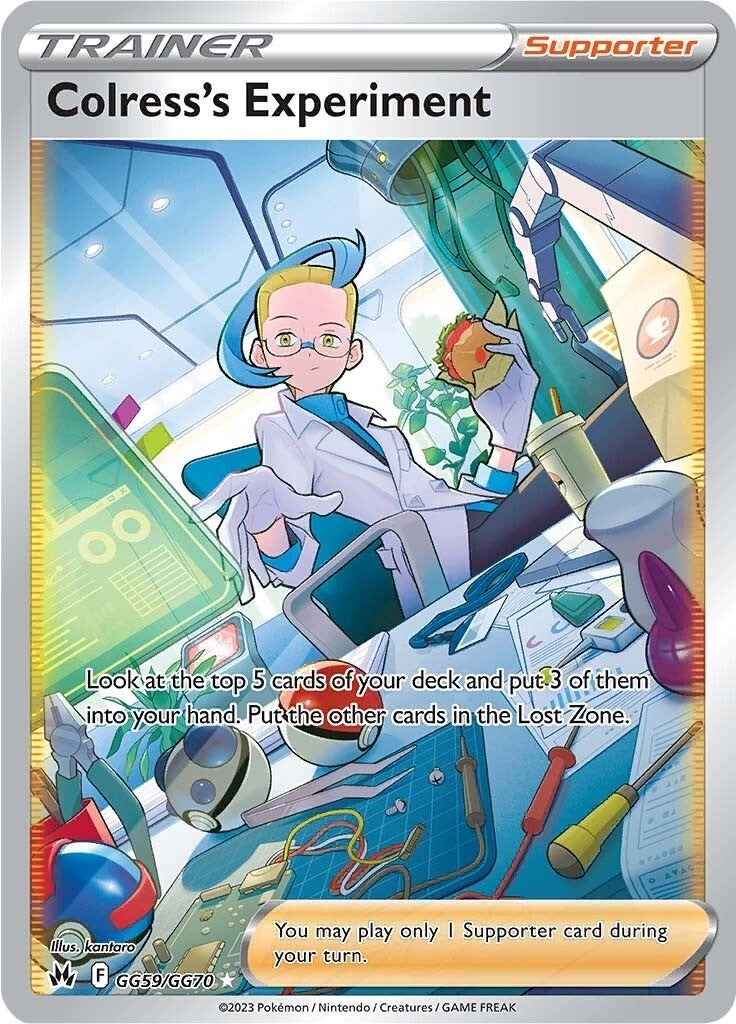 Colress's Experiment (GG59/GG70) (Crown Zenith: Galarian Gallery)