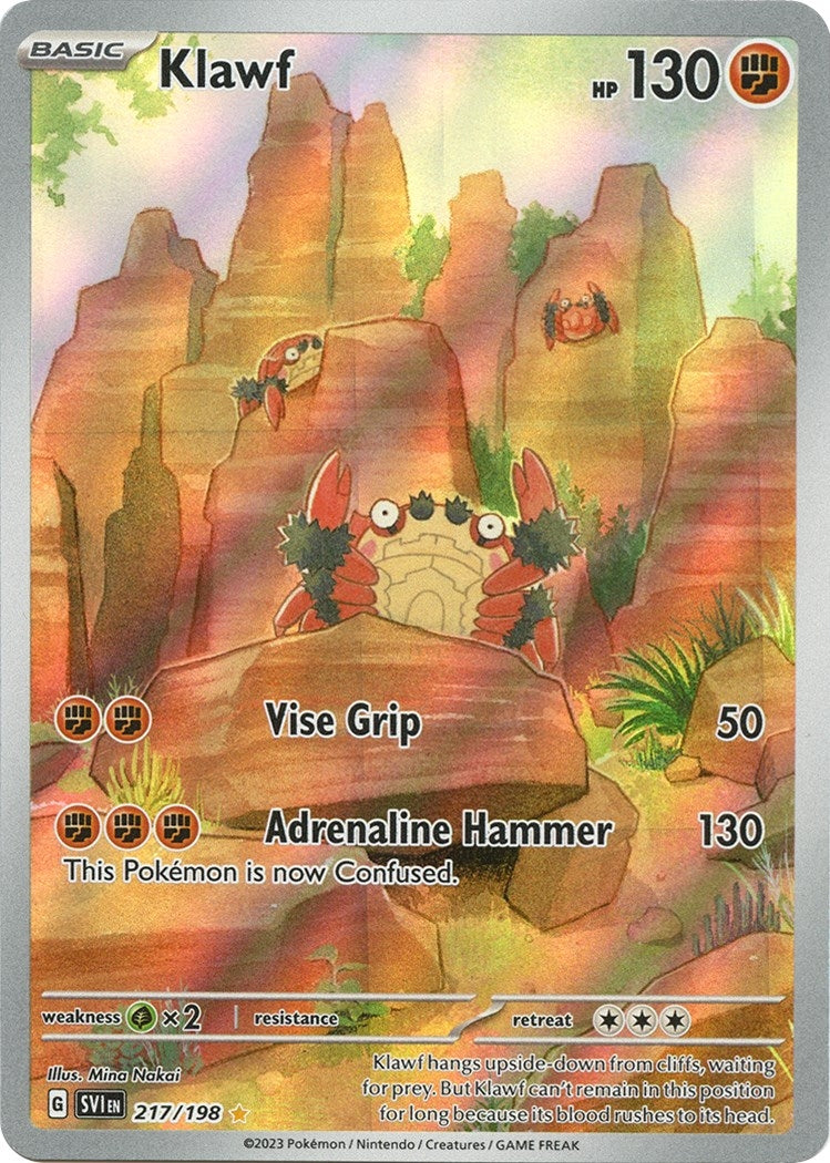 Klawf (217/198) (SV01: Scarlet & Violet Base Set)