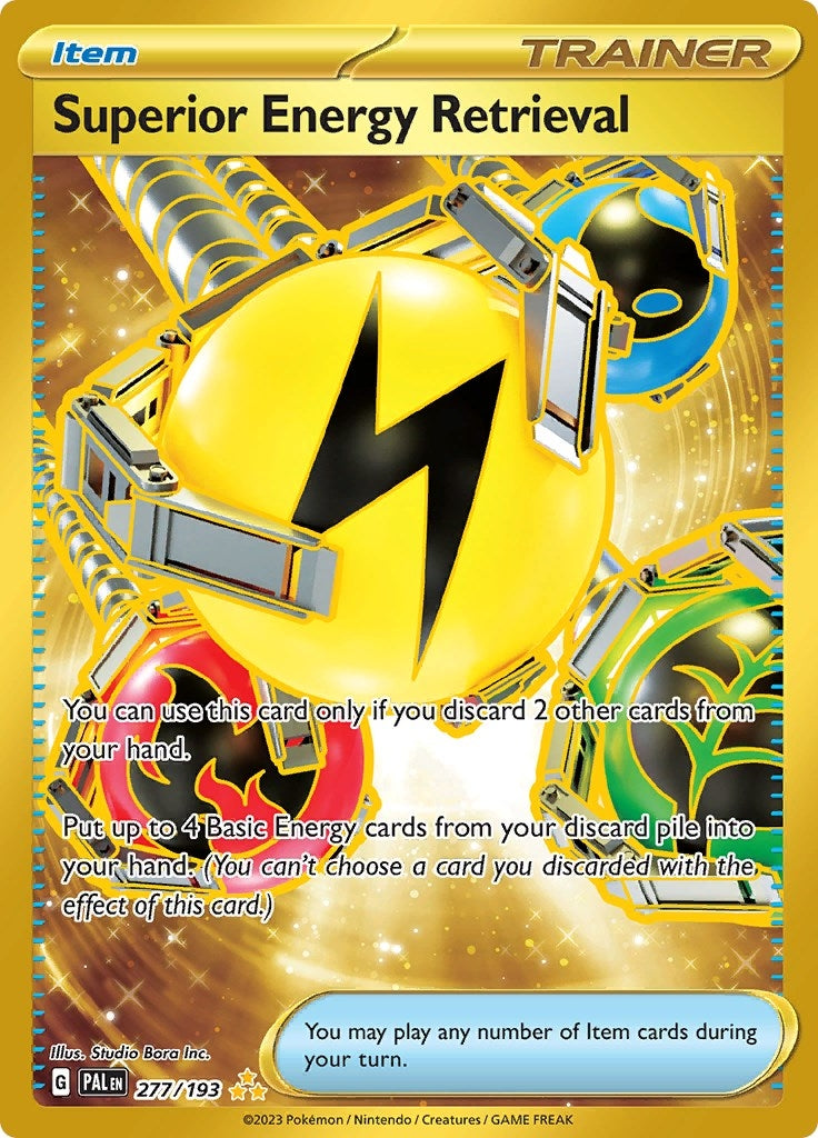 Image for Superior Energy Retrieval (277/193) (SV02: Paldea Evolved) - Pokemon