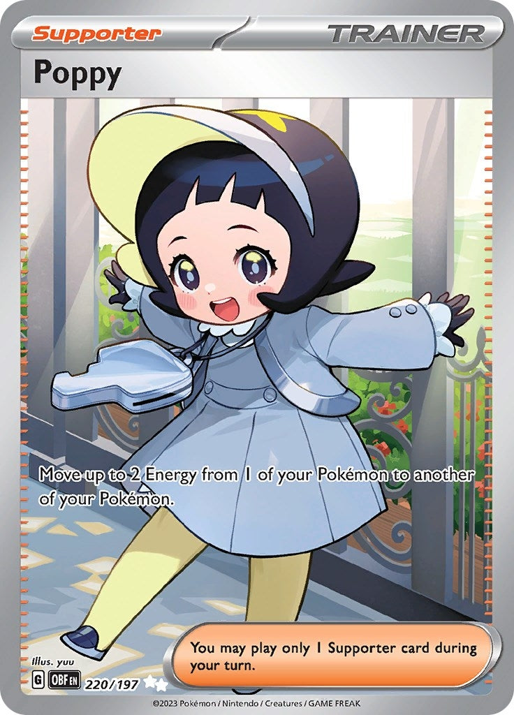 Image for Poppy (220/197) (SV03: Obsidian Flames) - Pokemon