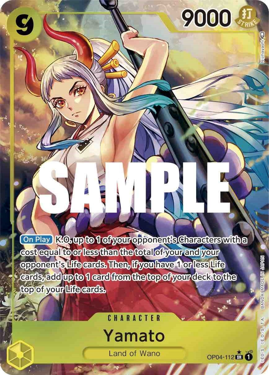 Image for Yamato (Alternate Art) (OP04-112) (Foil) (Kingdoms of Intrigue) - One Piece Card Game