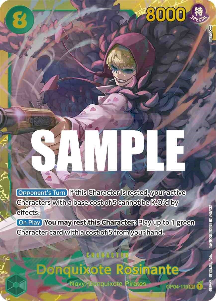 Image for Donquixote Rosinante (OP04-119) (Kingdoms of Intrigue) - One Piece Card Game