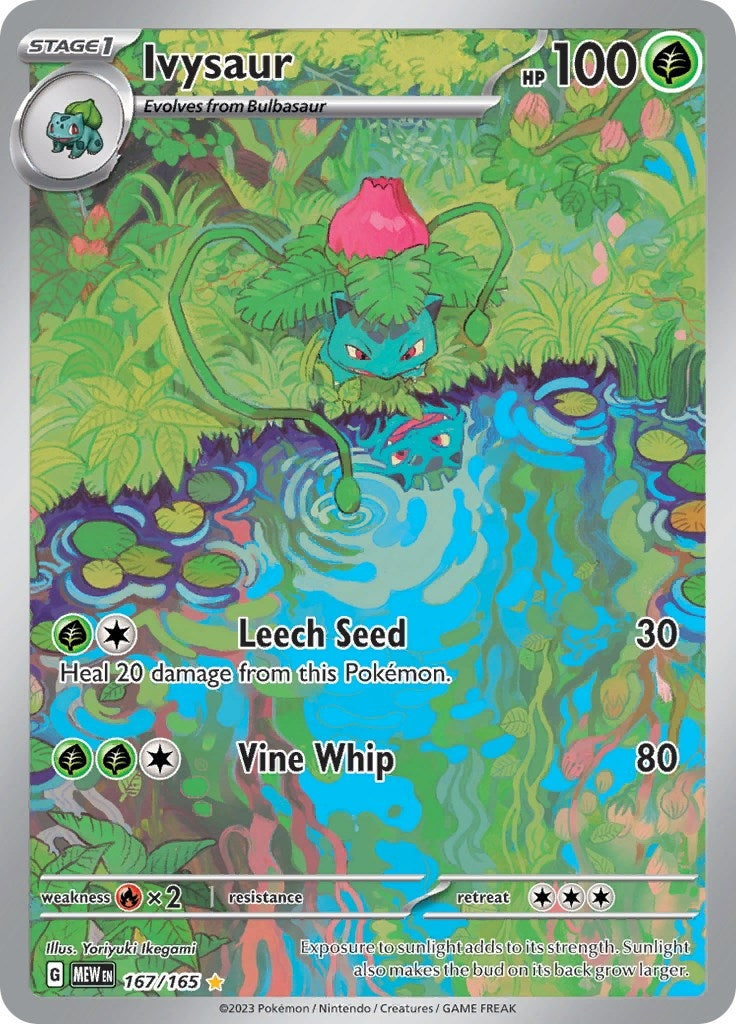 Ivysaur (167/165) (Holofoil) (SV: Scarlet & Violet 151)
