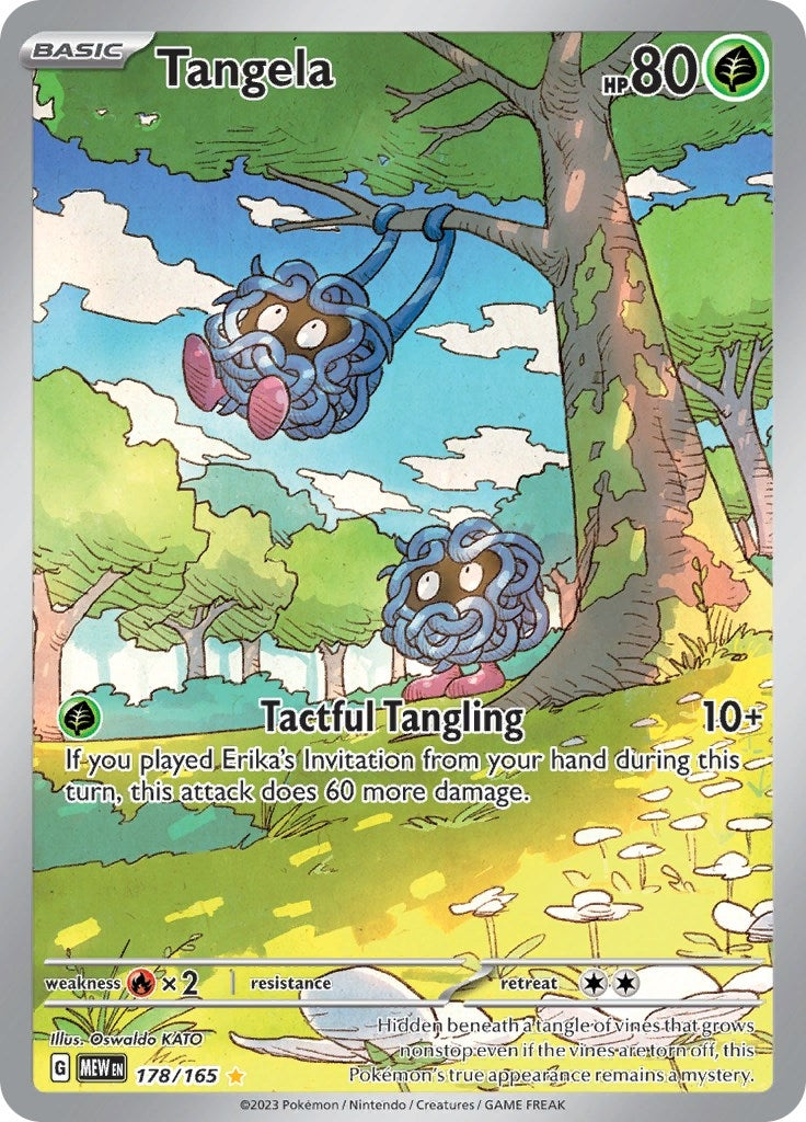 Image for Tangela (178/165) (SV: Scarlet & Violet 151) - Pokemon