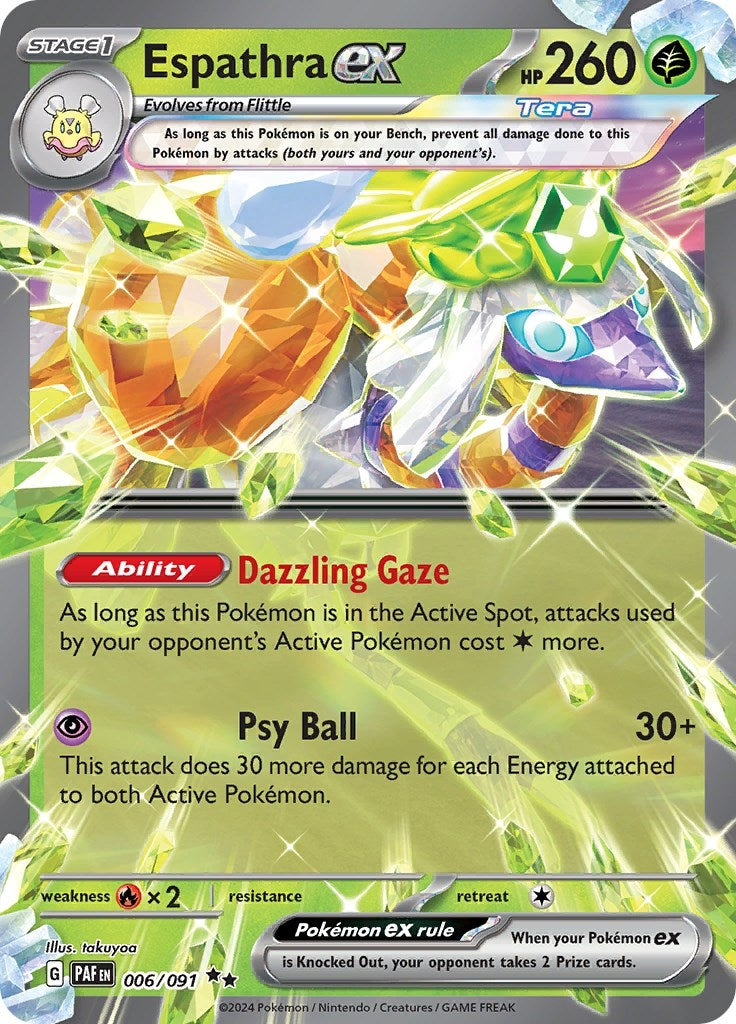 Espathra ex (006/091) (SV: Paldean Fates)