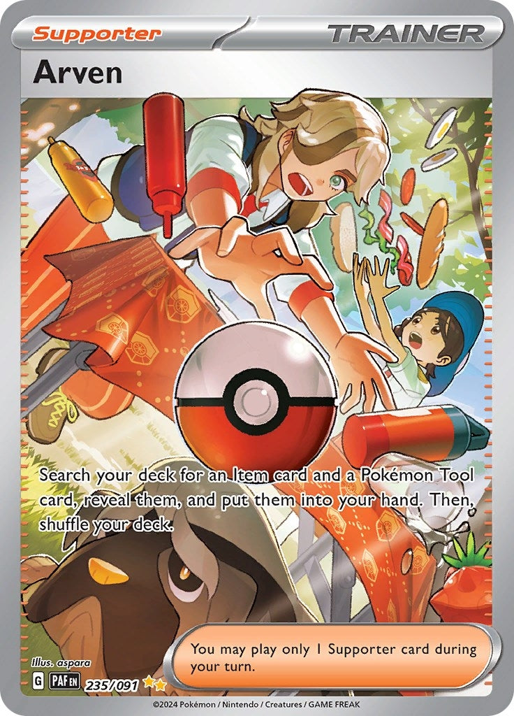 Arven (235/091) (SV: Paldean Fates)