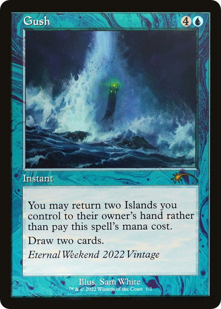 Image for Gush (Eternal Weekend 2022 Promo) (1) (Unique and Miscellaneous Promos) (UMP) - Magic: The Gathering