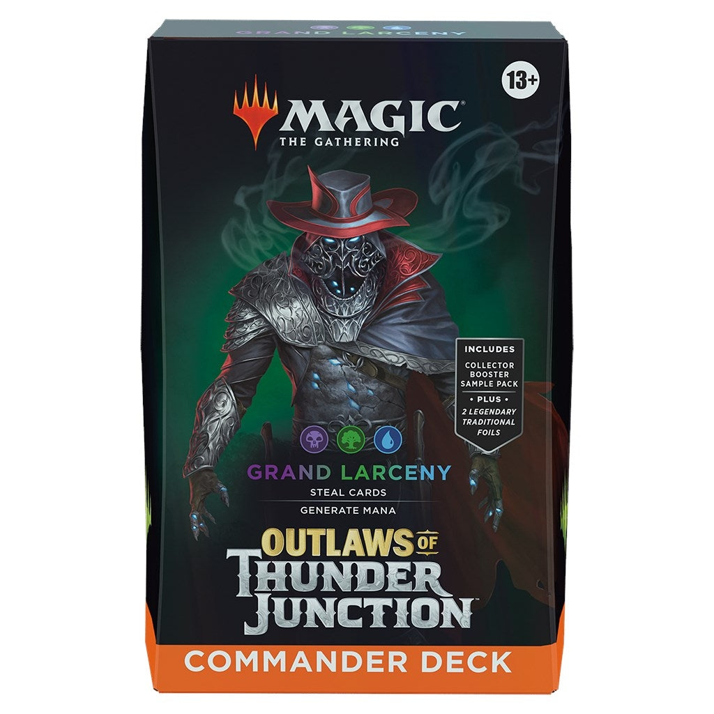 Image for Outlaws of Thunder Junction Commander Deck - Grand Larceny - Magic: The Gathering