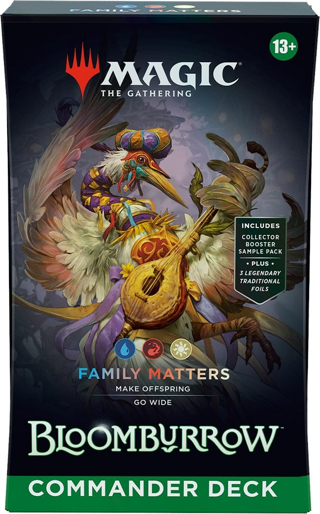 Image for Bloomburrow Commander Deck - Family Matters - Magic: The Gathering