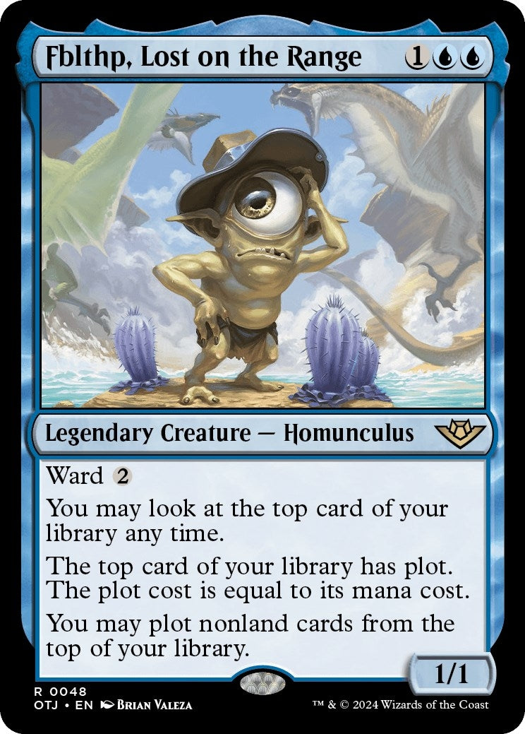 Image for Fblthp, Lost on the Range (48) (Foil) (Outlaws of Thunder Junction) - Magic: The Gathering