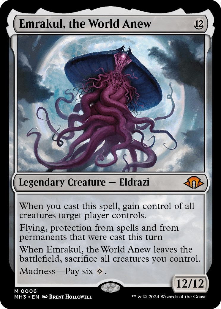 Image for Emrakul, the World Anew (6) (Foil) (Modern Horizons 3) - Magic: The Gathering