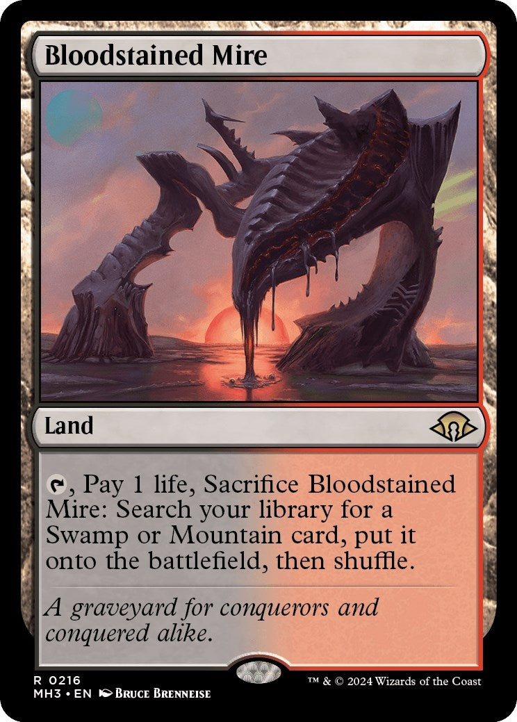 Image for Bloodstained Mire (216) (Modern Horizons 3) - Magic: The Gathering