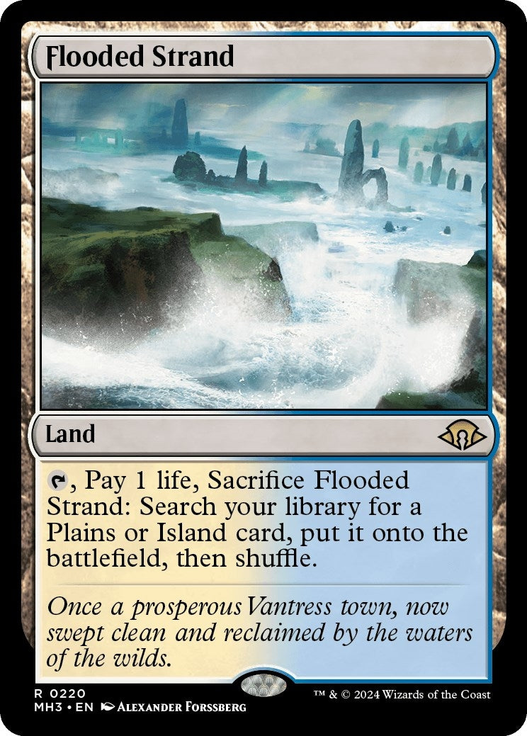Image for Flooded Strand (220) (Modern Horizons 3) - Magic: The Gathering
