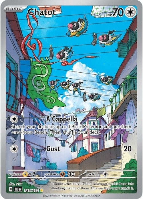 Image for Chatot (181/162) (SV05: Temporal Forces) - Pokemon